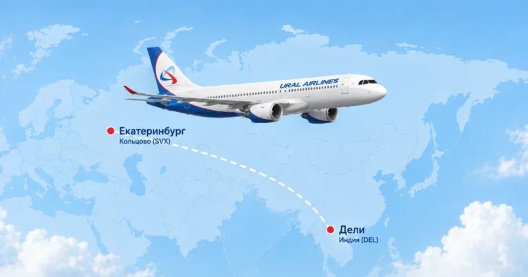 Уральские авиалинии открыли продажу билетов Екатеринбург – Дели