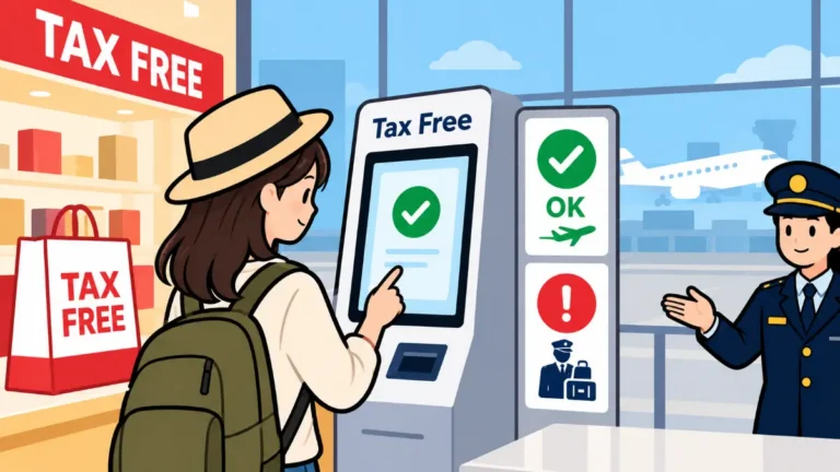 Новые правила возврата Tax Free в Японии с 1 ноября 2026