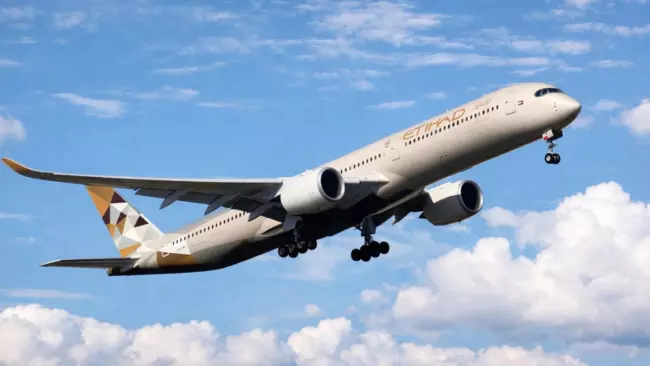 Etihad Airways опубликовала список рейсов