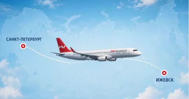 Nordwind Airlines открыла продажу билетов Санкт-Петербург – Ижевск