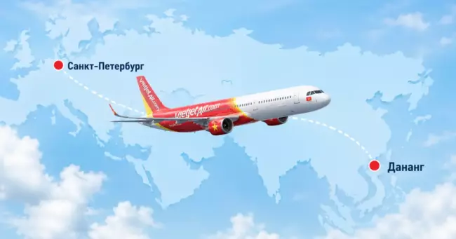Vietjet Air планирует открыть прямые рейсы из Санкт-Петербурга на курорты Вьетнама