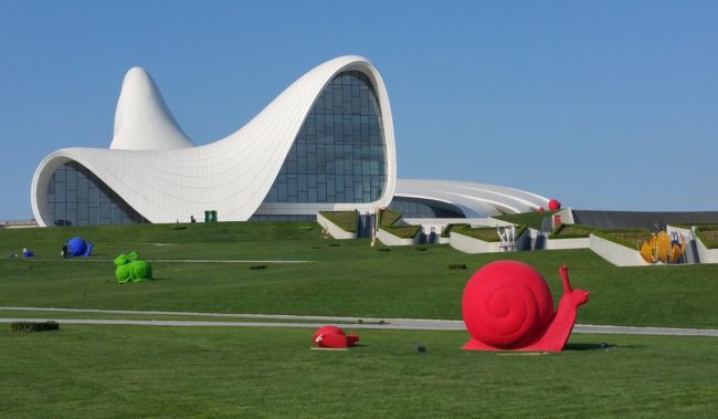 Центр Гейдара Алиева в Баку