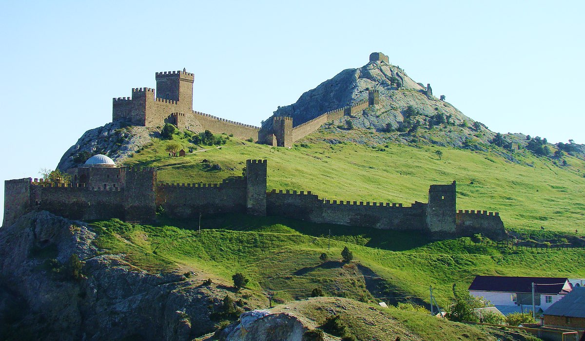 крепость в судаке крым